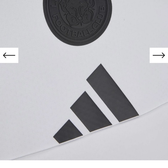 2024/25 Leicester City adidas Z.N.E White Hoody (Large - New) - Picture 3 of 3